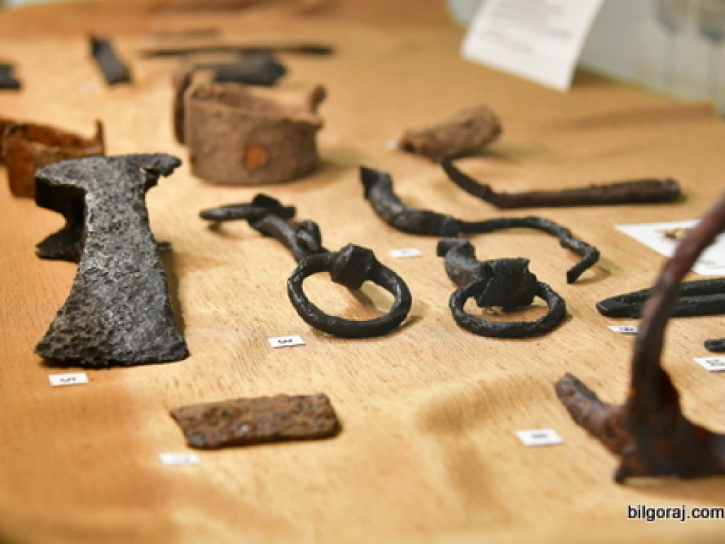 Wystawa archeologiczna w Muzeum Ziemi Biłgorajskiej w Biłgoraju (FOTO)