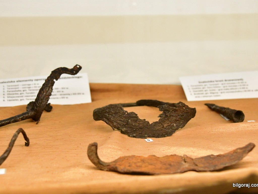 Wystawa archeologiczna w Muzeum Ziemi Biłgorajskiej w Biłgoraju (FOTO)