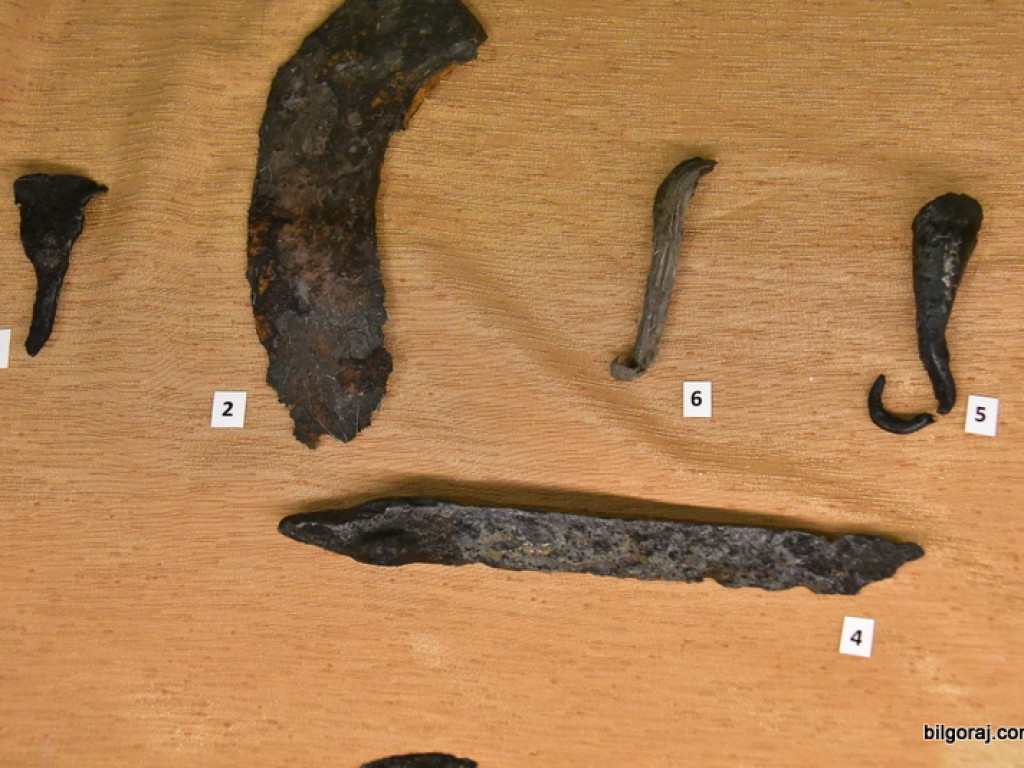 Wystawa archeologiczna w Muzeum Ziemi Biłgorajskiej w Biłgoraju (FOTO)