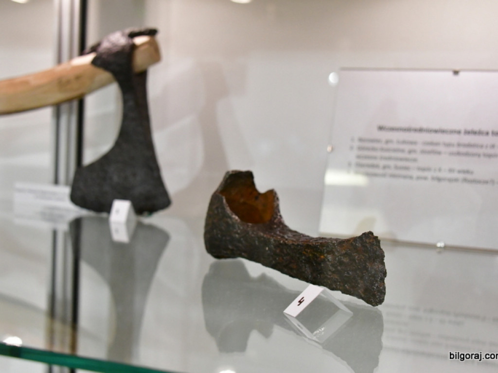Wystawa archeologiczna w Muzeum Ziemi Biłgorajskiej w Biłgoraju (FOTO)