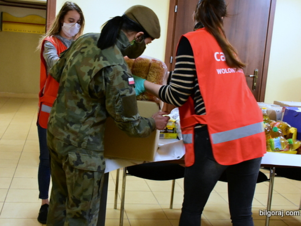 Współpraca WOT i Caritas w rozdysponowaniu darów dla potrzebujących (FOTO, VIDEO)