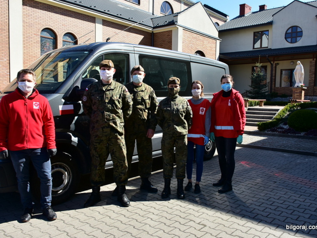 Współpraca WOT i Caritas w rozdysponowaniu darów dla potrzebujących (FOTO, VIDEO)