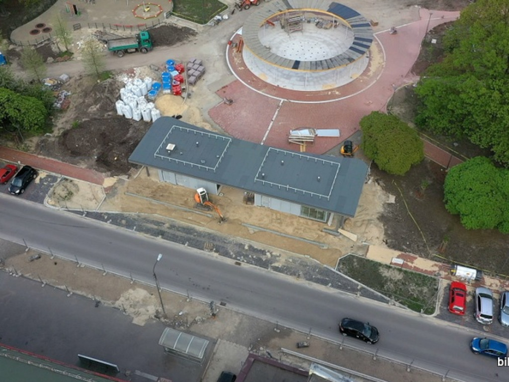 Rewitalizacja Placu Wolności w Biłgoraju. Film i zdjęcia z lotu ptaka (FOTO, VIDEO)