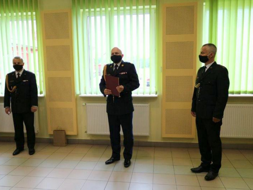 Pożegnanie Komendanta Powiatowego PSP (FOTO)
