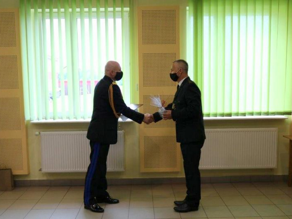 Pożegnanie Komendanta Powiatowego PSP (FOTO)