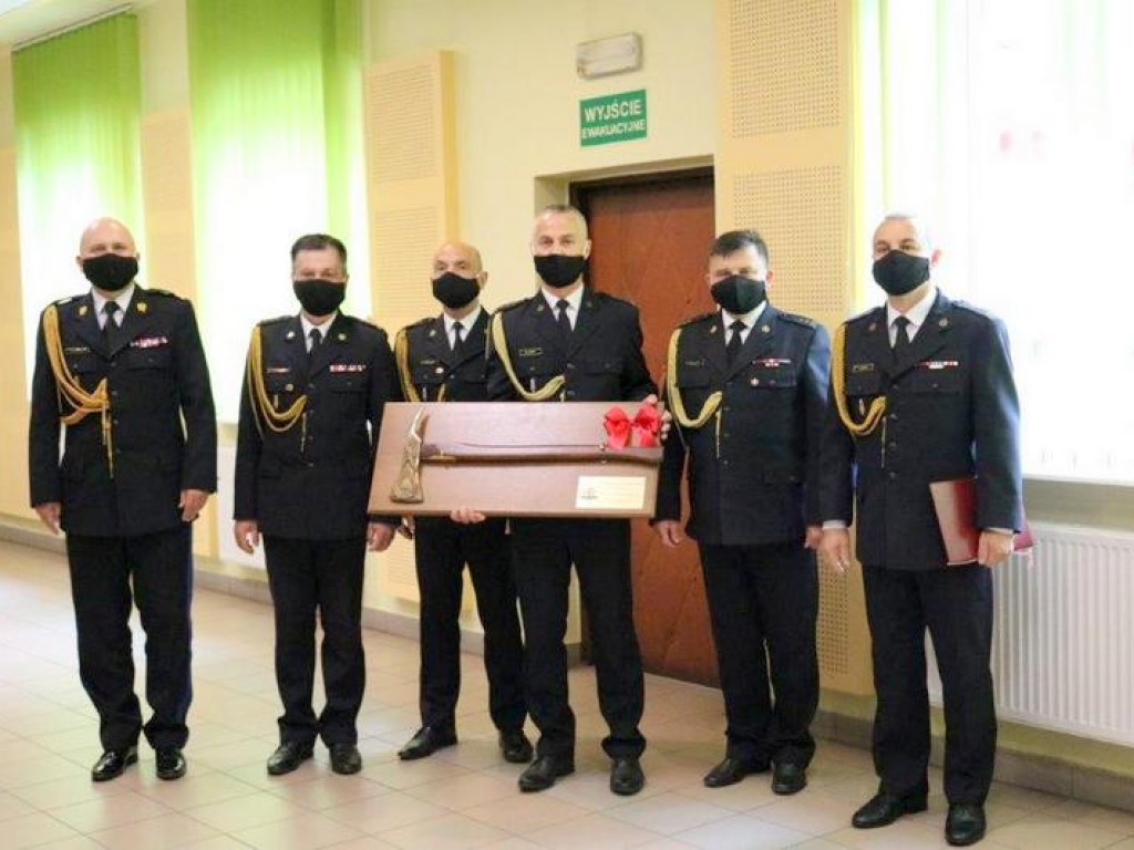 Pożegnanie Komendanta Powiatowego PSP (FOTO)