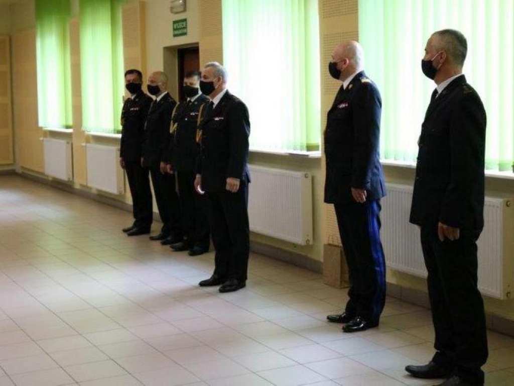 Pożegnanie Komendanta Powiatowego PSP (FOTO)