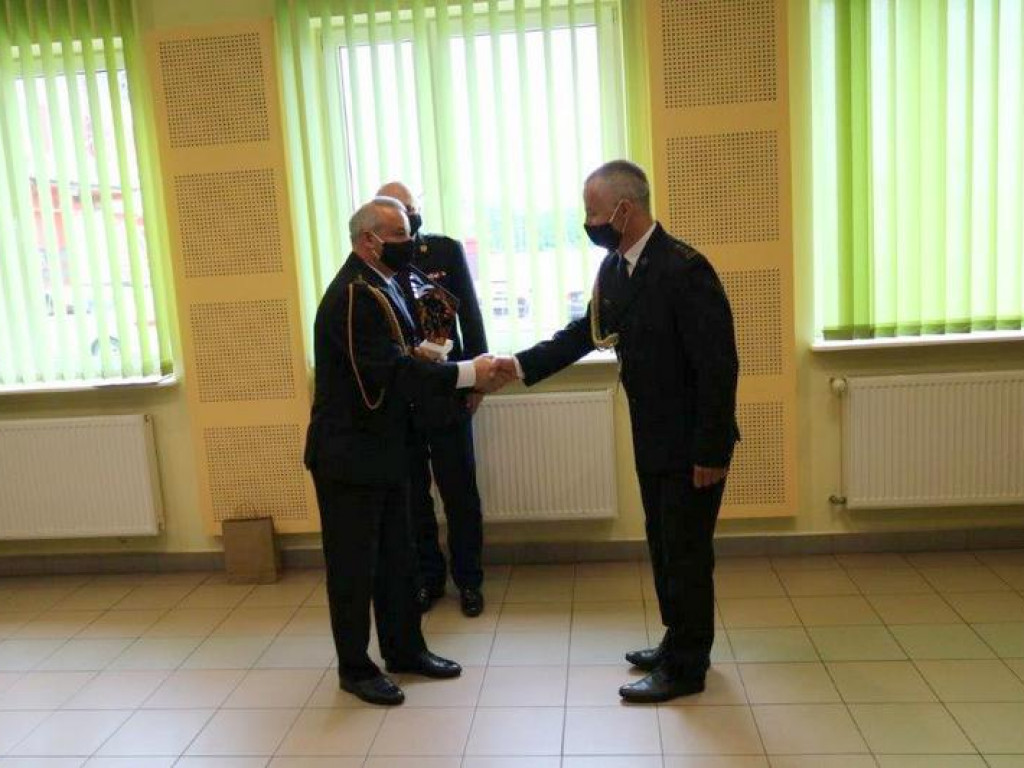 Pożegnanie Komendanta Powiatowego PSP (FOTO)
