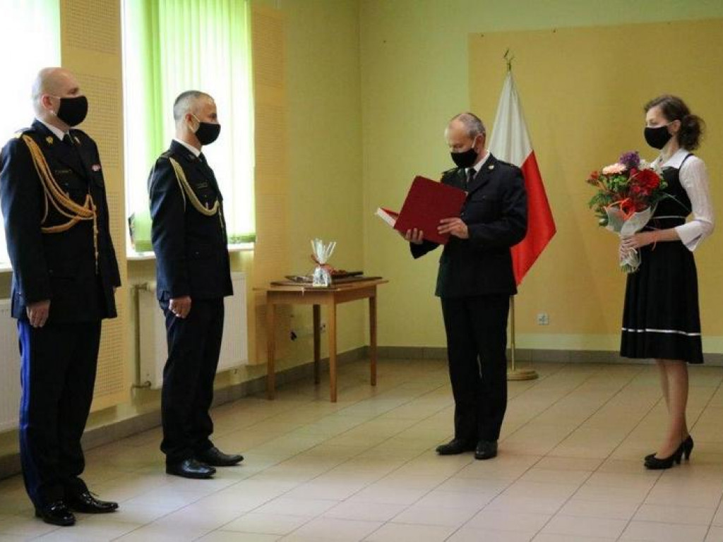 Pożegnanie Komendanta Powiatowego PSP (FOTO)
