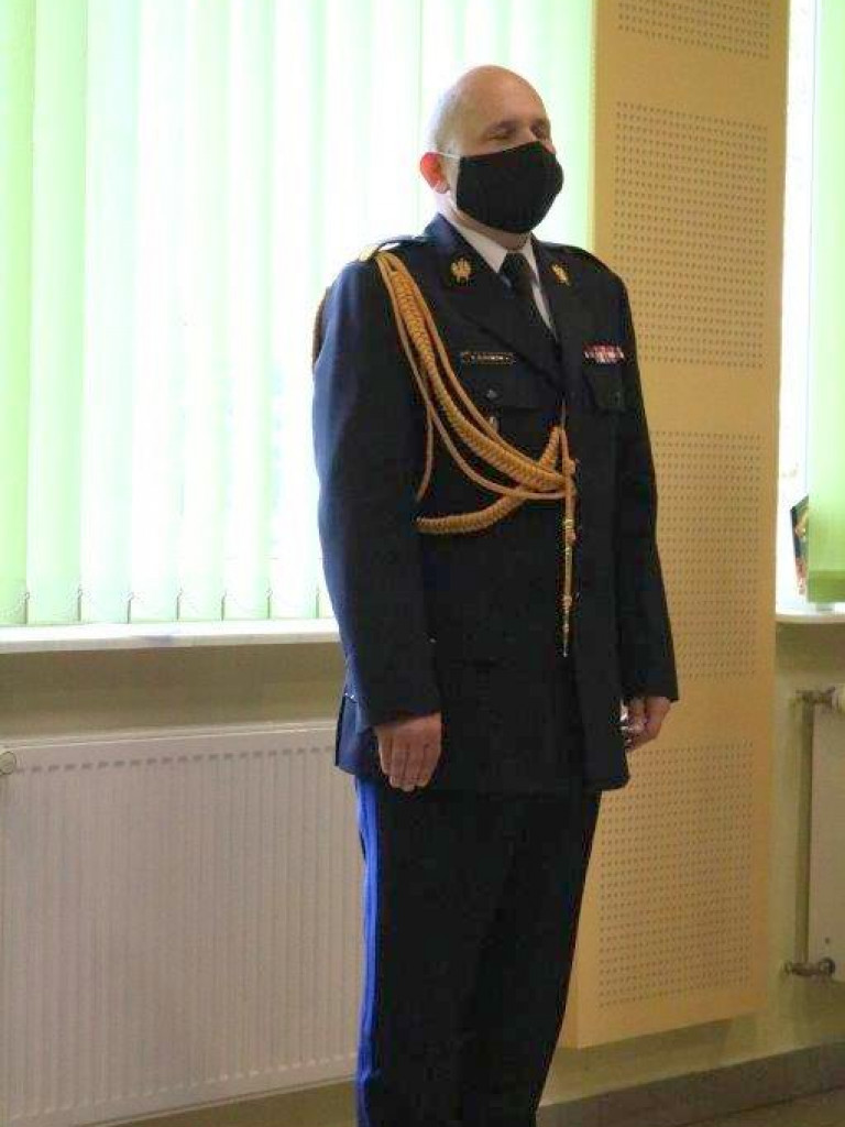 Pożegnanie Komendanta Powiatowego PSP (FOTO)