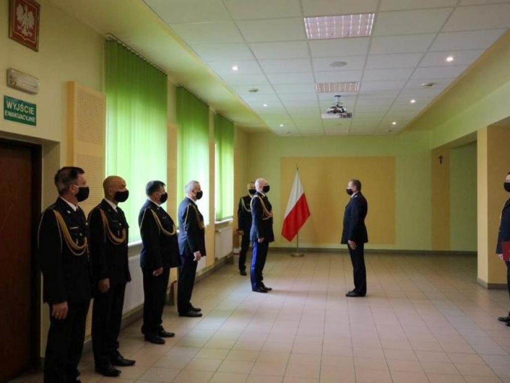 Pożegnanie Komendanta Powiatowego PSP (FOTO)