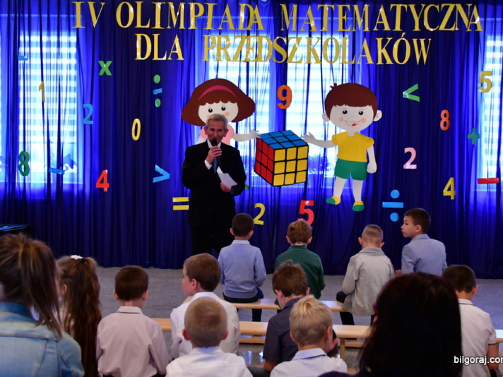 Matematyczne zmagania przedszkolaków, czyli IV Olimpiada Matematyczna w Biłgoraju (FOTO, VIDEO, WYNIKI)