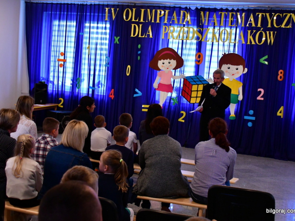 Matematyczne zmagania przedszkolaków, czyli IV Olimpiada Matematyczna w Biłgoraju (FOTO, VIDEO, WYNIKI)