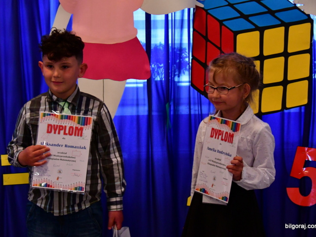 Matematyczne zmagania przedszkolaków, czyli IV Olimpiada Matematyczna w Biłgoraju (FOTO, VIDEO, WYNIKI)