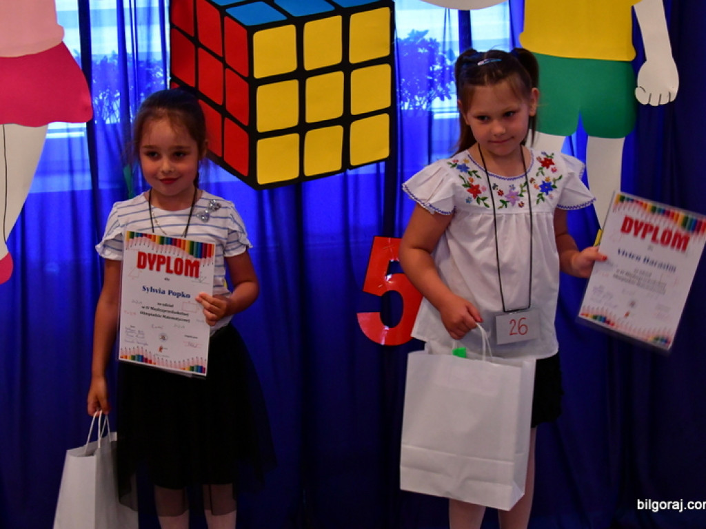 Matematyczne zmagania przedszkolaków, czyli IV Olimpiada Matematyczna w Biłgoraju (FOTO, VIDEO, WYNIKI)
