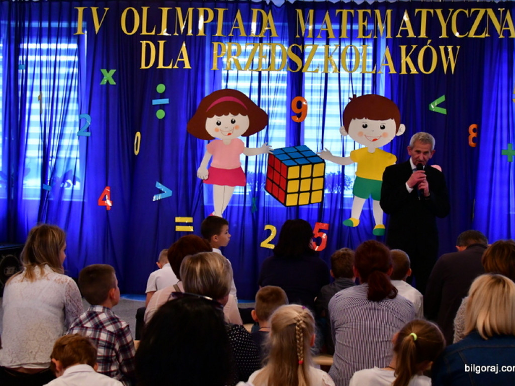Matematyczne zmagania przedszkolaków, czyli IV Olimpiada Matematyczna w Biłgoraju (FOTO, VIDEO, WYNIKI)