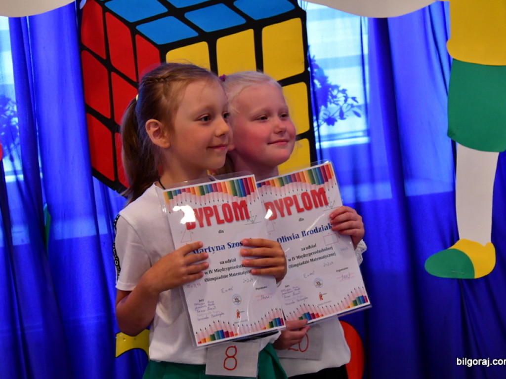 Matematyczne zmagania przedszkolaków, czyli IV Olimpiada Matematyczna w Biłgoraju (FOTO, VIDEO, WYNIKI)