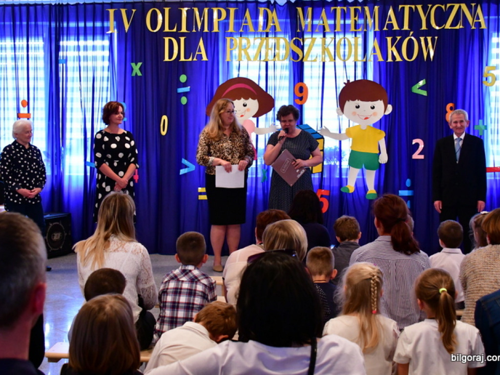 Matematyczne zmagania przedszkolaków, czyli IV Olimpiada Matematyczna w Biłgoraju (FOTO, VIDEO, WYNIKI)