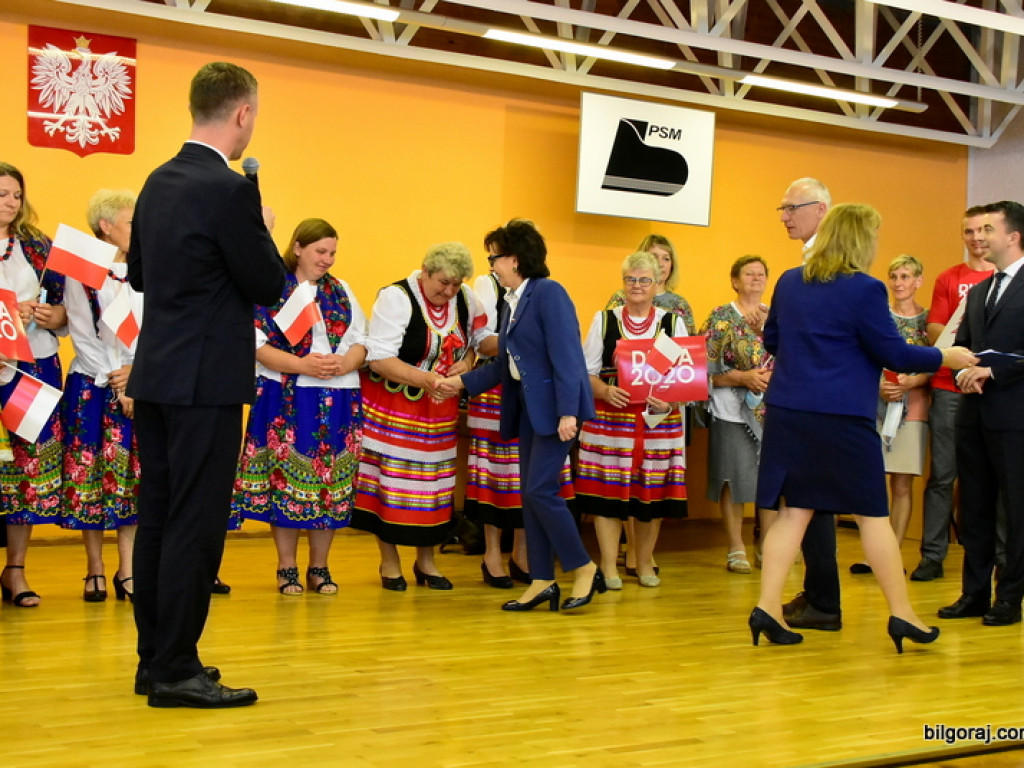 Marszałek Elżbieta Witek w Biłgoraju: Postawiliśmy na równomierny rozwój (FOTO, VIDEO)