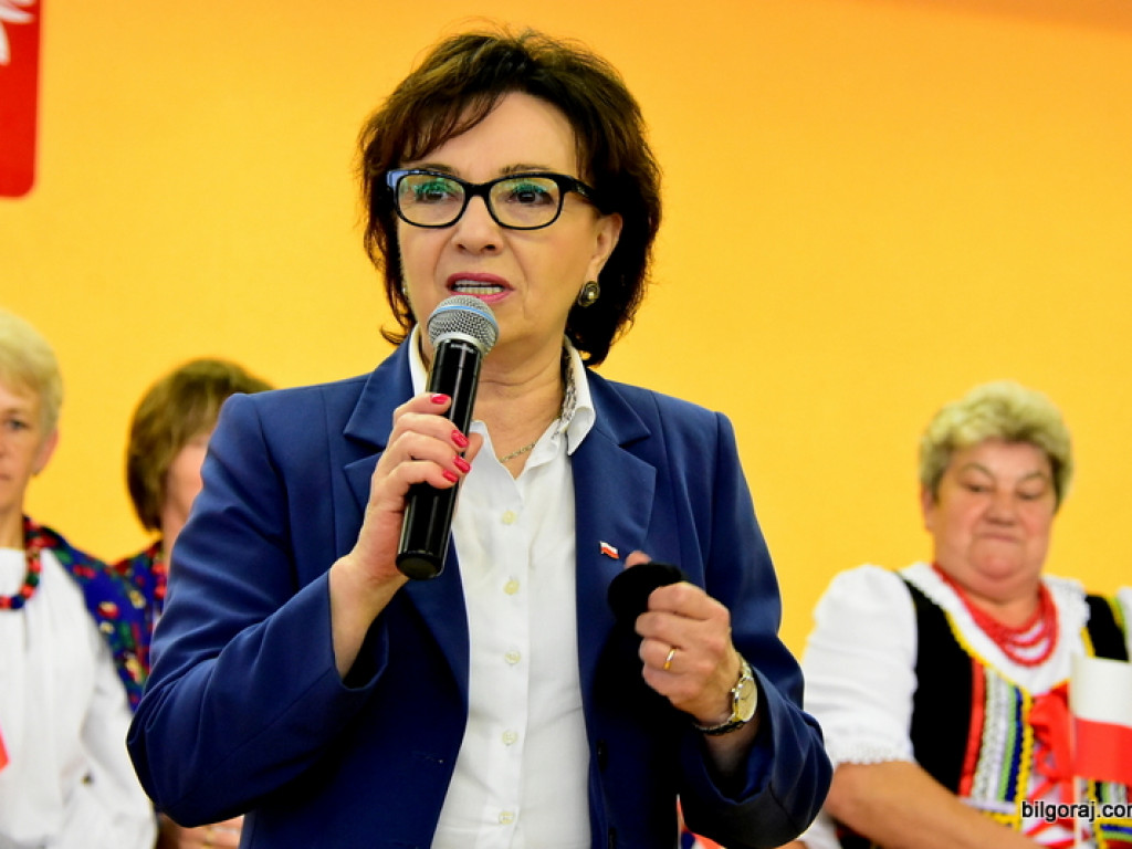 Marszałek Elżbieta Witek w Biłgoraju: Postawiliśmy na równomierny rozwój (FOTO, VIDEO)