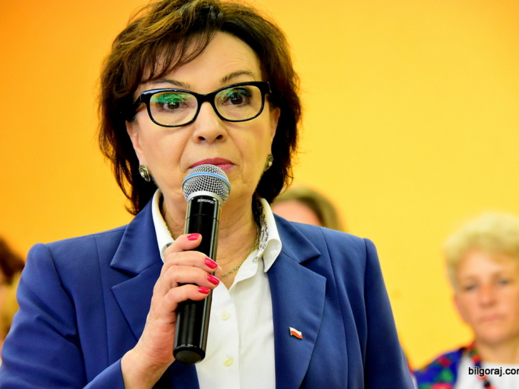 Marszałek Elżbieta Witek w Biłgoraju: Postawiliśmy na równomierny rozwój (FOTO, VIDEO)