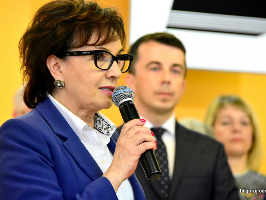 Marszałek Elżbieta Witek w Biłgoraju: Postawiliśmy na równomierny rozwój (FOTO, VIDEO)