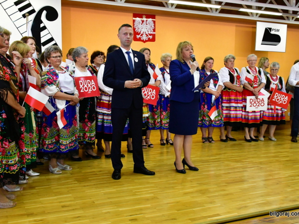Marszałek Elżbieta Witek w Biłgoraju: Postawiliśmy na równomierny rozwój (FOTO, VIDEO)