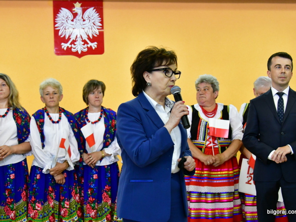 Marszałek Elżbieta Witek w Biłgoraju: Postawiliśmy na równomierny rozwój (FOTO, VIDEO)