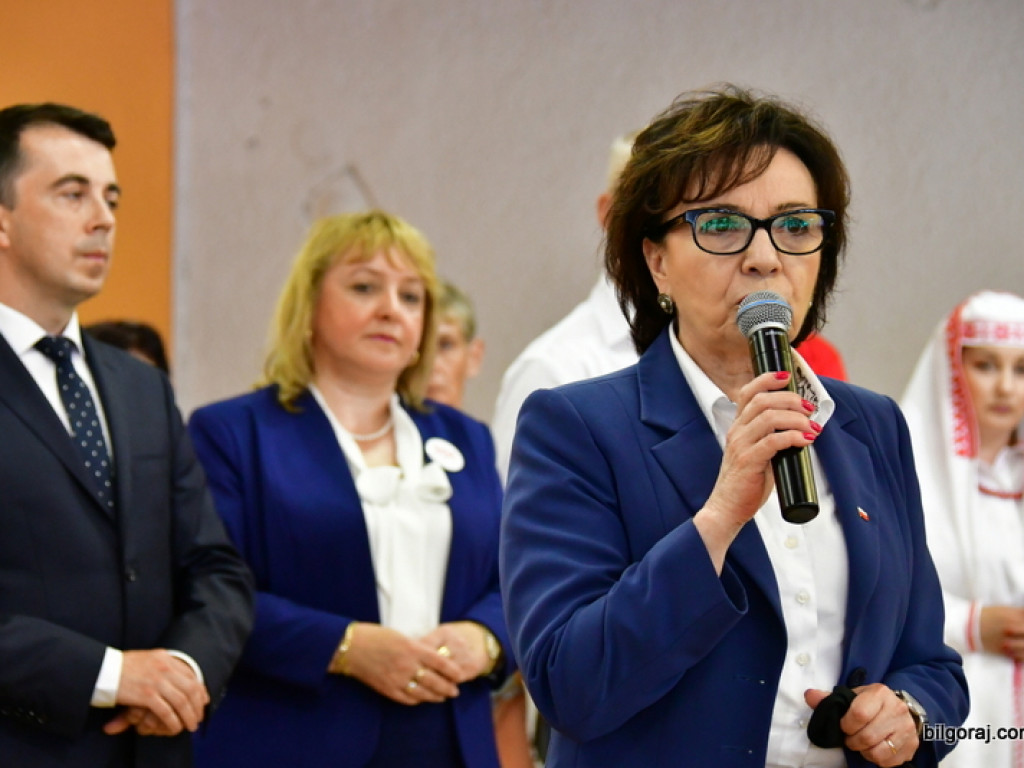 Marszałek Elżbieta Witek w Biłgoraju: Postawiliśmy na równomierny rozwój (FOTO, VIDEO)