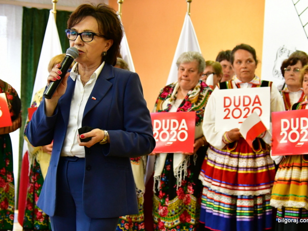 Marszałek Elżbieta Witek w Biłgoraju: Postawiliśmy na równomierny rozwój (FOTO, VIDEO)