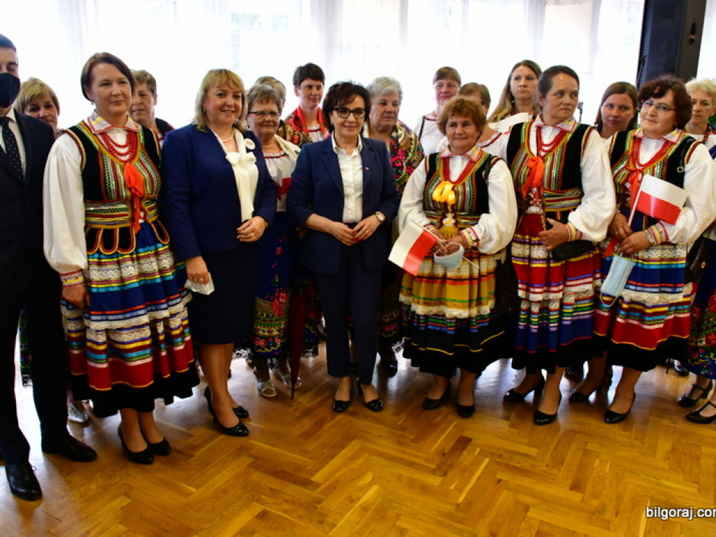 Marszałek Elżbieta Witek w Biłgoraju: Postawiliśmy na równomierny rozwój (FOTO, VIDEO)
