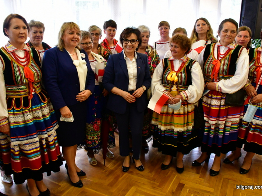 Marszałek Elżbieta Witek w Biłgoraju: Postawiliśmy na równomierny rozwój (FOTO, VIDEO)