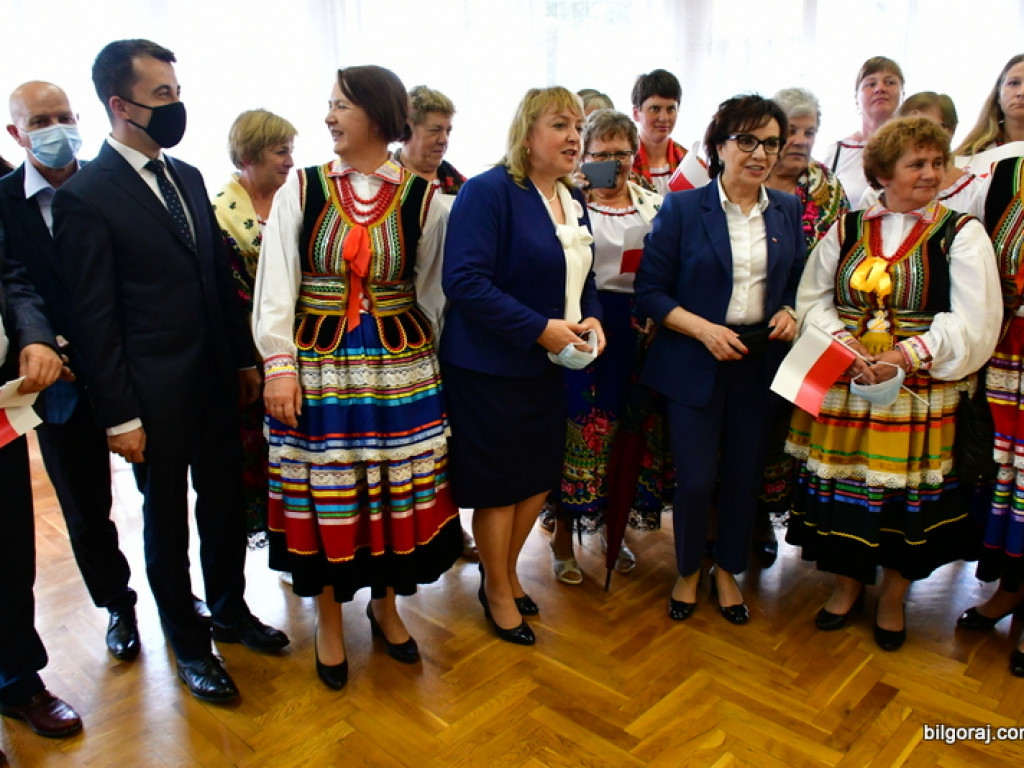 Marszałek Elżbieta Witek w Biłgoraju: Postawiliśmy na równomierny rozwój (FOTO, VIDEO)