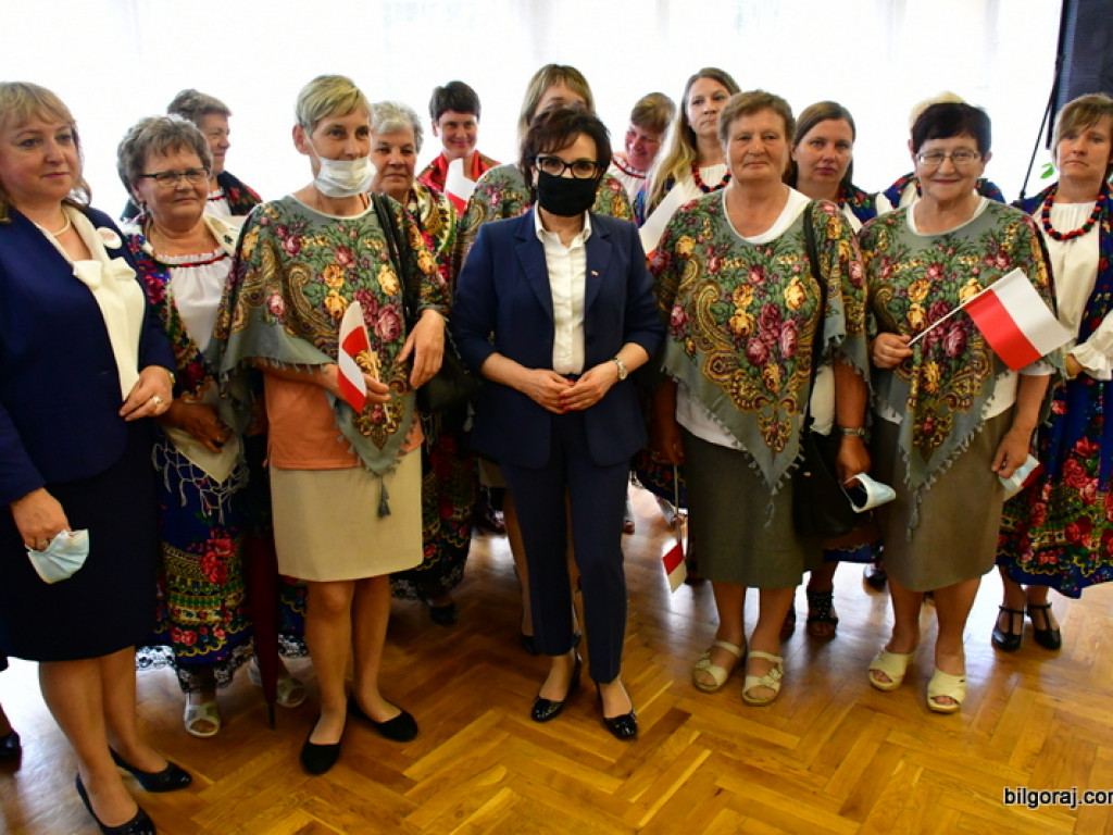 Marszałek Elżbieta Witek w Biłgoraju: Postawiliśmy na równomierny rozwój (FOTO, VIDEO)