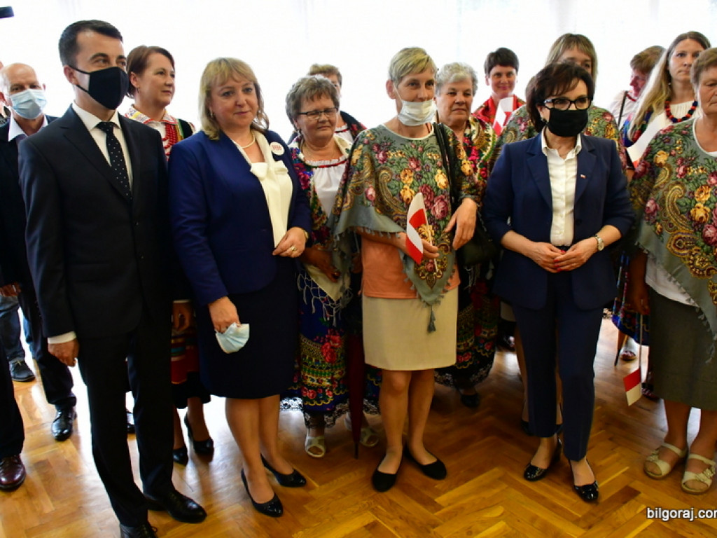 Marszałek Elżbieta Witek w Biłgoraju: Postawiliśmy na równomierny rozwój (FOTO, VIDEO)