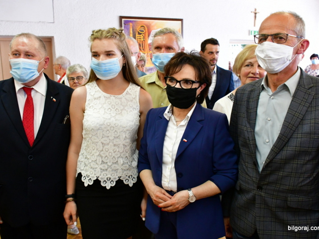Marszałek Elżbieta Witek w Biłgoraju: Postawiliśmy na równomierny rozwój (FOTO, VIDEO)