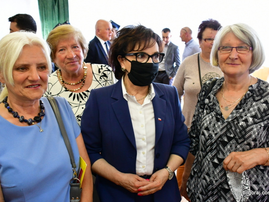 Marszałek Elżbieta Witek w Biłgoraju: Postawiliśmy na równomierny rozwój (FOTO, VIDEO)