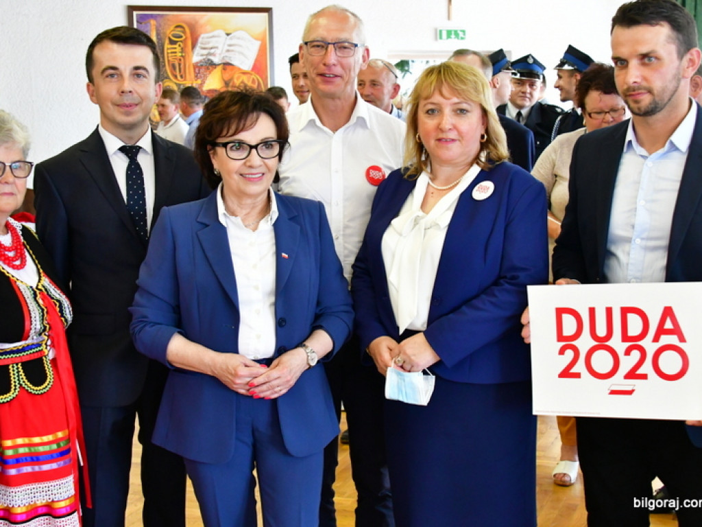 Marszałek Elżbieta Witek w Biłgoraju: Postawiliśmy na równomierny rozwój (FOTO, VIDEO)