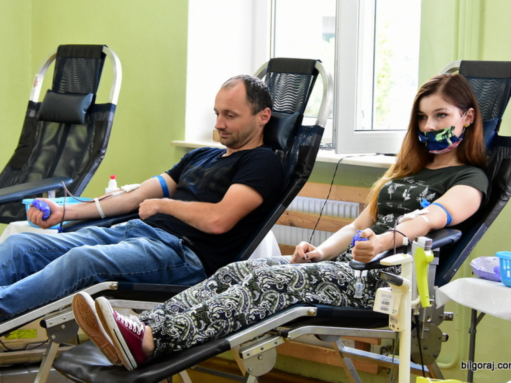 Akcja poboru krwi w Majdanie Starym (FOTO, VIDEO)