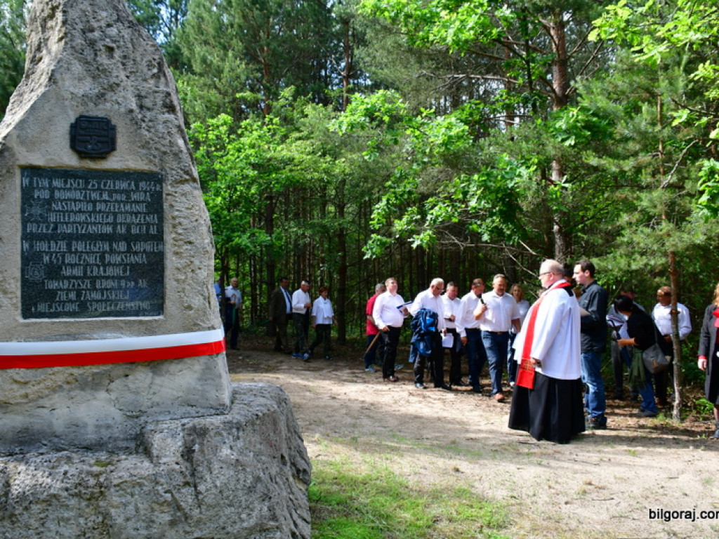 Przeszli śladami partyzantów w drodze krzyżowej (FOTO)