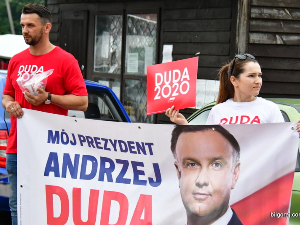 Zachęcali by głosować na Andrzeja Dudę (FOTO)