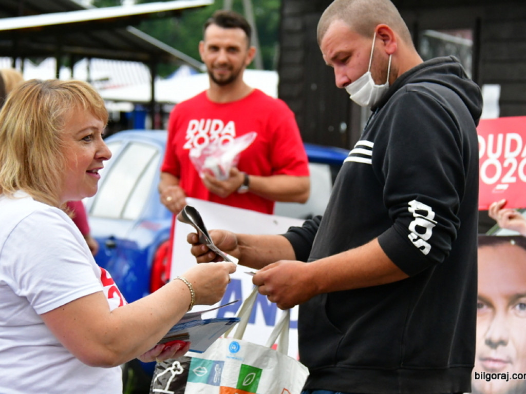Zachęcali by głosować na Andrzeja Dudę (FOTO)