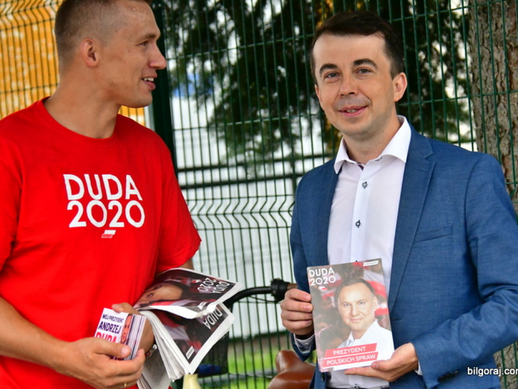 Zachęcali by głosować na Andrzeja Dudę (FOTO)
