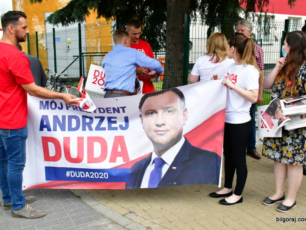 Zachęcali by głosować na Andrzeja Dudę (FOTO)
