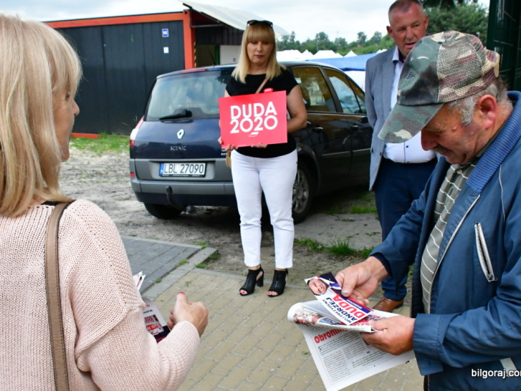 Zachęcali by głosować na Andrzeja Dudę (FOTO)