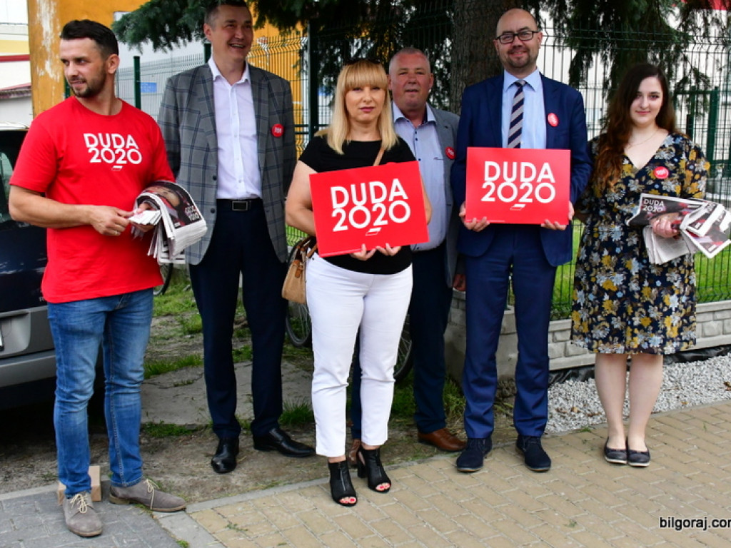 Zachęcali by głosować na Andrzeja Dudę (FOTO)