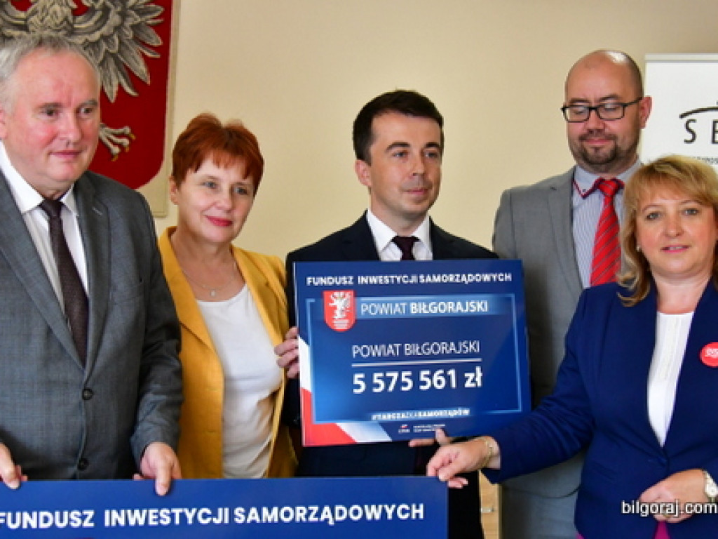23,5 mln zł dla samorządów powiatu biłgorajskiego. To środki w ramach wsparcia z tarczy antykryzysowej 4.0 (FOTO, VIDEO)