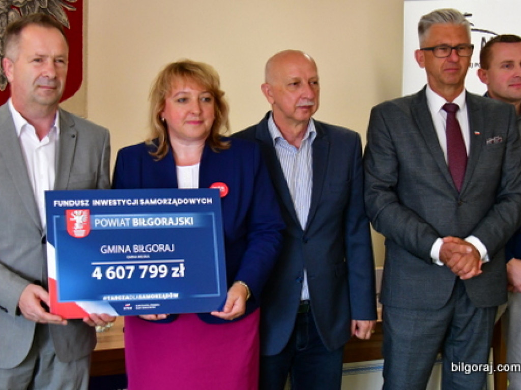 23,5 mln zł dla samorządów powiatu biłgorajskiego. To środki w ramach wsparcia z tarczy antykryzysowej 4.0 (FOTO, VIDEO)