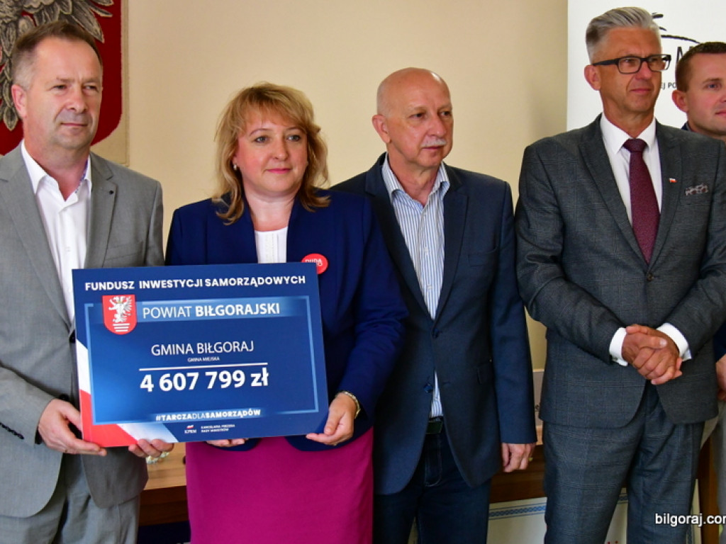 23,5 mln zł dla samorządów powiatu biłgorajskiego. To środki w ramach wsparcia z tarczy antykryzysowej 4.0 (FOTO, VIDEO)