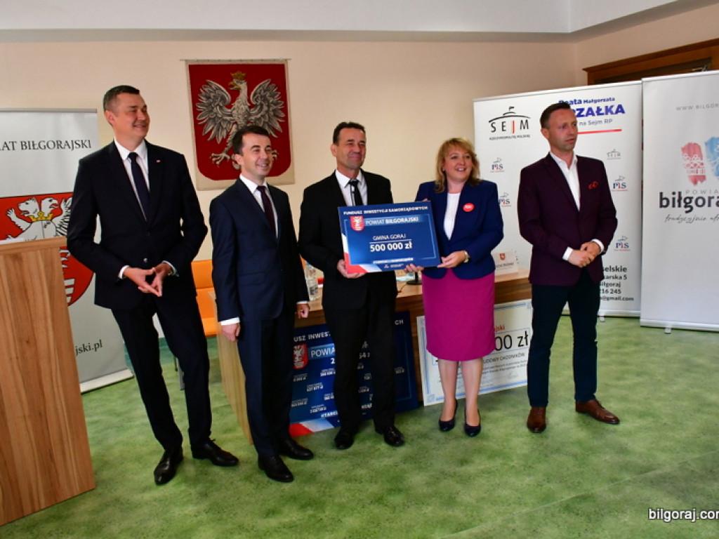 23,5 mln zł dla samorządów powiatu biłgorajskiego. To środki w ramach wsparcia z tarczy antykryzysowej 4.0 (FOTO, VIDEO)